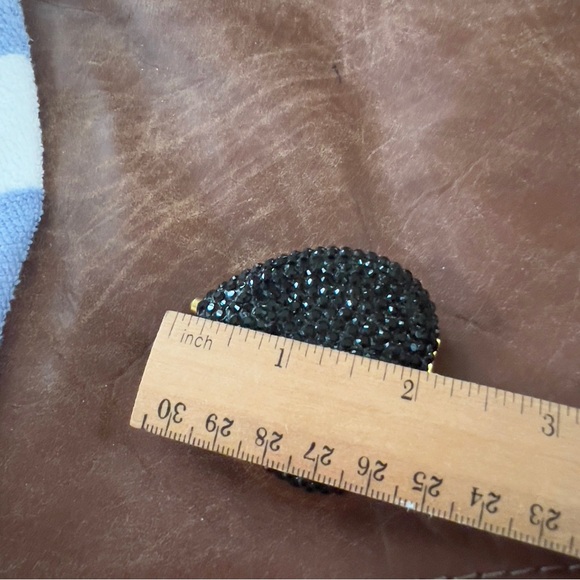 Vintage heart shaped crystal mirror - Picture 9 of 9